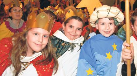 Weltweit. Mit den Erlösen der Sternsinger werden insgesamt 2 400 Projekte für Not leidende Kinder unterstützt.