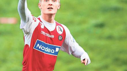 Ein Norweger für Babelsberg. Stürmer Geir Andre Herrem kommt vom Bryne FK zum Drittligisten SVB 03.