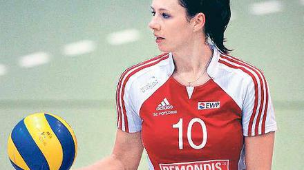 Gut entwickelt. Kristina Schlechter erwartet mit dem SC morgen Sinsheim.