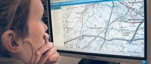 Zugriff mit nur einem Klick: Die Geodaten des Landkreises können künftig im Internet abgerufen werden.