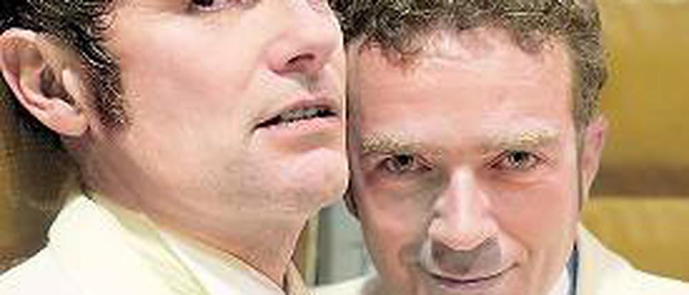 Zwei, die sich verstehen. Thomas Pigor (l.) und Benedikt Eichhorn.