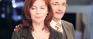 Überrascht. Linksfraktionschefin Kerstin Kaiser hat nicht mit der Rückzugsforderung von Ministerpräsident Platzeck gerechnet.