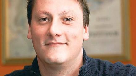 Rasante Karriere: Vor drei Jahren wurde Sascha Krämer Mitglied der Linken, schon nach zwölf Monaten wurde er in den Kreisvorstand gewählt. Der 33-Jährige will die Linke verjüngen.