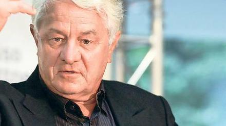 Ausgezeichnet. Hasso Plattner (l.) und Stanford-Chef John Hennessy.