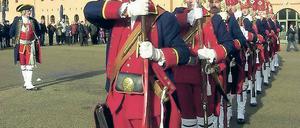 Lange Kerls: Früher waren sie Palastwache sowie Kampf- und Lehrtruppe.