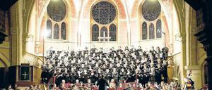 Strahlender Klang in strahlender Halle. Das Festival Vocalise mit dem Neuen Kammerchor Potsdam in der Erlöserkirche.