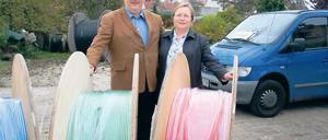 Die Chance genutzt. Das Ehepaar Gisela und Christian Strehl.