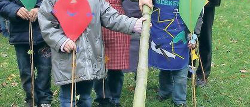 Baumpflanzung Grundschule Humboldtring.