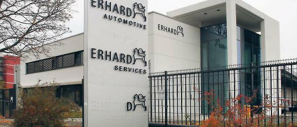 Druckluftbehälter für Bremssysteme sind erst der Anfang: Das Werk von Erhard &amp; Söhne am Potsdamer Hauptbahnhof ist auf Zuwachs angelegt. Bis zu 150 Beschäftigte können hier produzieren. Gegenwärtig sind es 50.