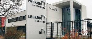 Druckluftbehälter für Bremssysteme sind erst der Anfang: Das Werk von Erhard &amp; Söhne am Potsdamer Hauptbahnhof ist auf Zuwachs angelegt. Bis zu 150 Beschäftigte können hier produzieren. Gegenwärtig sind es 50.