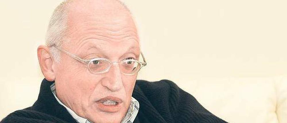 Warnt vor dem Abbau an den märkischen Hochschulen: der frühere EU-Kommissar und SPD-Politiker Günter Verheugen, der in Potsdam lebt.