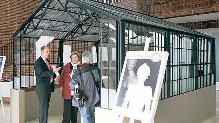 Tradition. Das Modell der ersten Filmateliers der Ufa-Filmstudios.