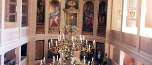 Prächtig. Die Kirche in Neuhardenberg konnte dank zahlreicher Spenden fast vollständig restauriert werden.