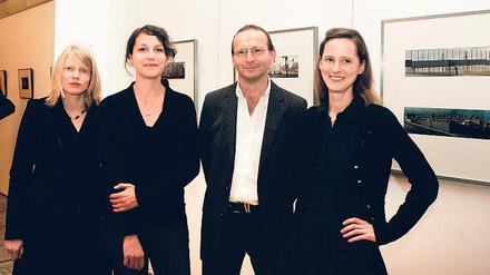 Die vier Preisträger Nadja Küchenmeister, Hanna Lemke, Kai Wiedenhöfer und Sabine Springer (v.l.)