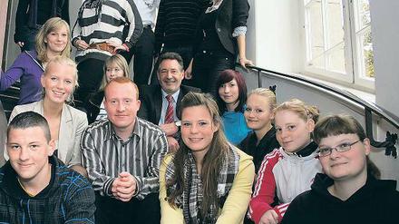 Lernen im Stadthaus: 15 neue Azubis hat die Verwaltung seit gestern.