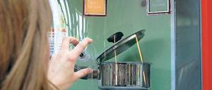 Deckel zu beim Kochen: Beim zweiten Energiespartag der EWP gab es für die Besucher viele Tipps, wie Strom und damit bares Geld gespart werden kann.