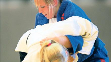 Wieder dabei. Nach einer Verletzungspause trat auch Lisa Elm wieder an.