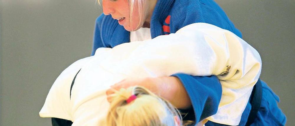 Wieder dabei. Nach einer Verletzungspause trat auch Lisa Elm wieder an.