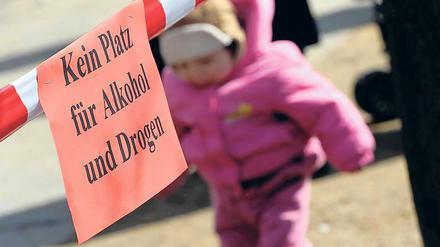 Drogenverkauf. Insgesamt wurden im ersten Halbjahr diese Jahres in Berlin 26 Kinder unter 14 beim Verkauf erwischt.