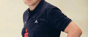 Ganz entspannt. Rüdiger Bones hat mit seinem Team eine Pause.