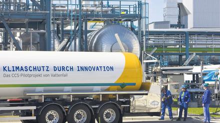 Zeitdruck. Bis 2015 muss Vattenfall seine CCS-Anlage in Betrieb nehmen.