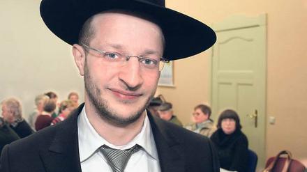 Neuer Rabbi : Shlomo Afanasev.