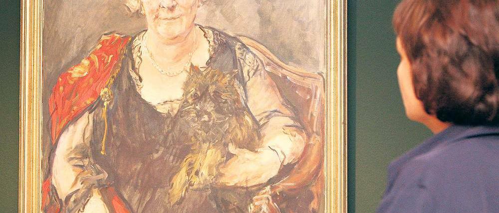 Preußens Eros? Emma Dernburg-Seliger gemalt von Max Slevogt im Jahr 1928.