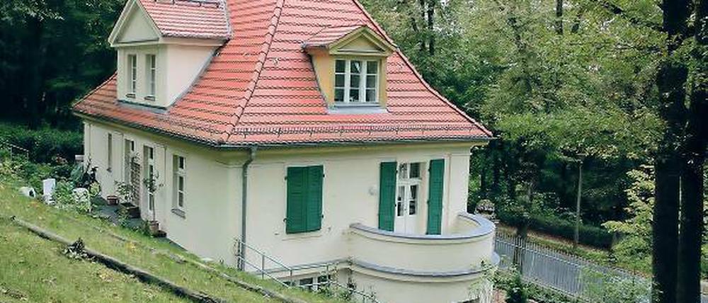 Beste Lage. Eine der vier Villen, die unter Denkmalschutz stehen.