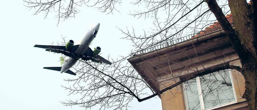 Fluglärm in Tegel: Auch für Teltow könnte das bald ein Thema werden.
