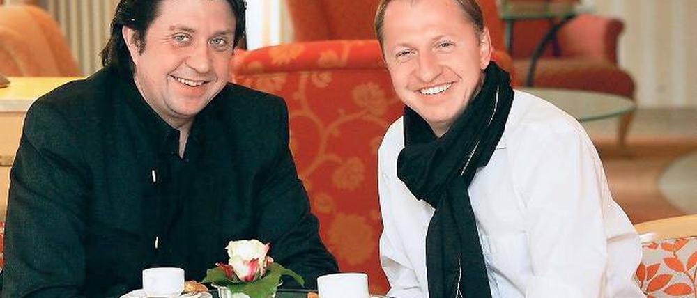 Potsdamer Spitzenköche: Alexander Dressel (l.) und Steffen Specker.