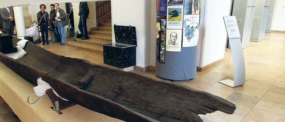 1000 Jahre alt. Der Einbaum von Ziesar" kommt nach Brandenburg/Havel.