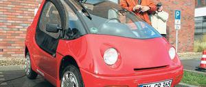 Prima fürs Klima. Am Kleinmachnower Rathaus können schon seit Oktober vergangenen Jahres Elektroautos aufgetankt werden. Mit einem umfassenden Klimaschutzkonzept will die Gemeinde nun nachlegen in Sachen Klimaschutz.