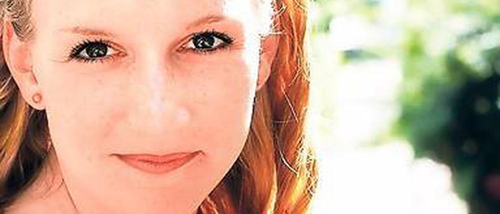 Bietet Oper zum Anfassen. Die Sopranistin Antje Marta Schäffer.