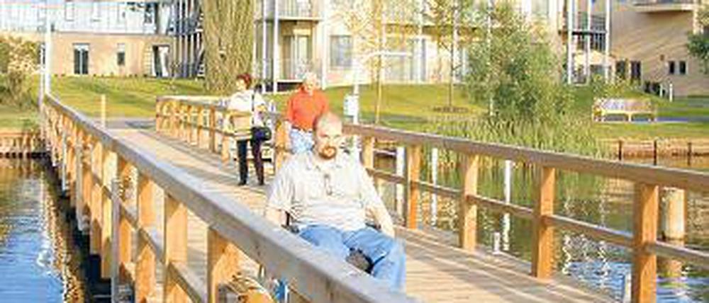 Haus Rheinsberg gehört zu den prominentesten Einrichtungen.