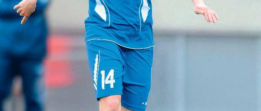 Heiß auf das Spiel. Turbine-Kapitän Jennifer Zietz freut sich auf den Bundesligastart und will einen Heimsieg gegen Hamburg.