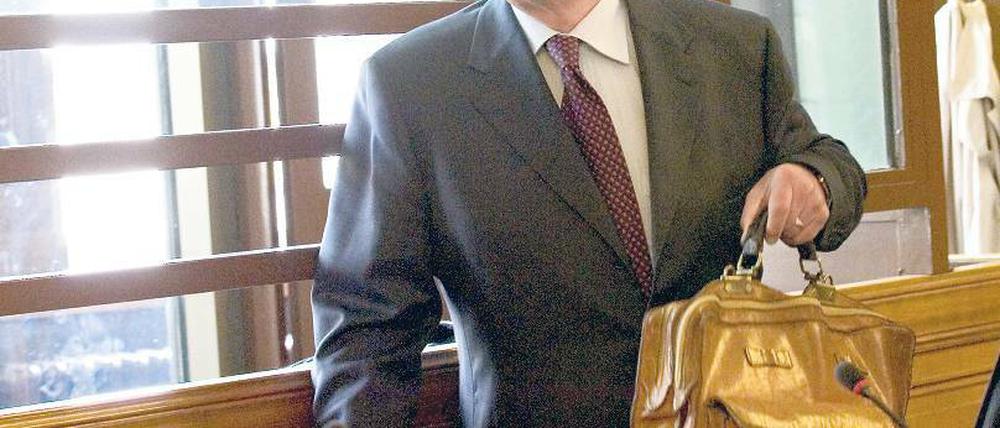 Klaus Landowsky behauptet, unschuldig verurteilt worden zu sein.