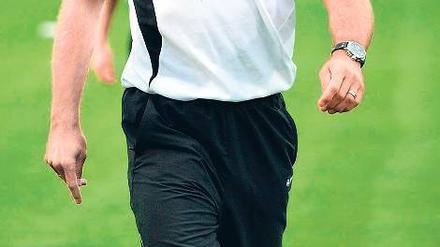Der Neue. Arie van Lent ist seit dieser Saison Trainer in Ahlen.