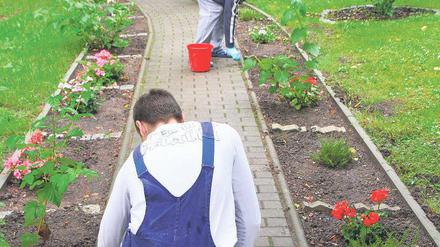 In Frostenwalde haben die Jugendlichen einen geregelten Tagesablauf.