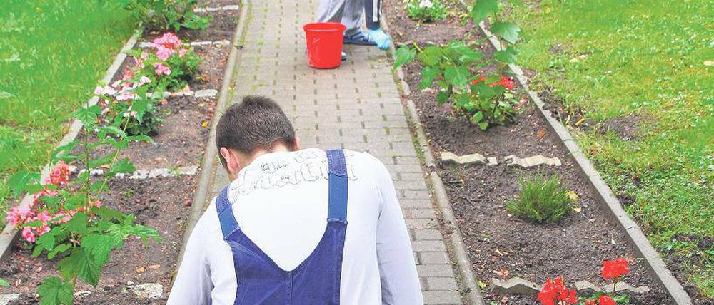 In Frostenwalde haben die Jugendlichen einen geregelten Tagesablauf.