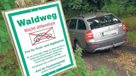 Wer hier falsch parkt, riskiert empfindliche Strafen.
