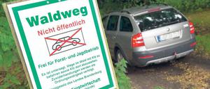 Wer hier falsch parkt, riskiert empfindliche Strafen.