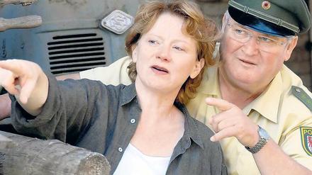 Könnte bald Ersatz für die echte Polizei in Beelitz werden: Horst Krause.