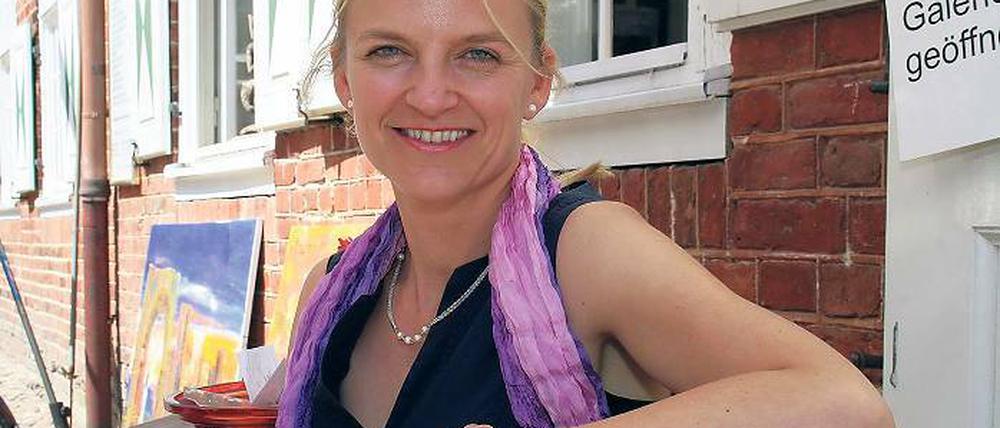 Reden für die Kultur. Die Kulturmanagerin Alexandra Strulik im Holländischen Viertel.