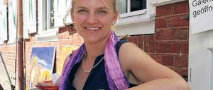 Reden für die Kultur. Die Kulturmanagerin Alexandra Strulik im Holländischen Viertel.