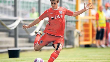 Von der Isar an die Havel. Der vom FC Bayern München II gekommene Tom Schütz will am Sonntag mit dem SV Babelsberg 03 daheim gegen seinen Ex-Verein erfolgreich in die neue Saison starten.