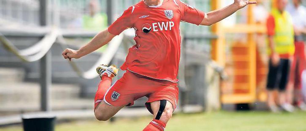 Von der Isar an die Havel. Der vom FC Bayern München II gekommene Tom Schütz will am Sonntag mit dem SV Babelsberg 03 daheim gegen seinen Ex-Verein erfolgreich in die neue Saison starten.