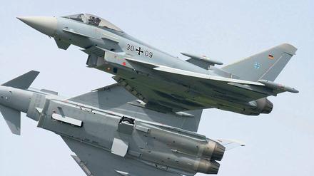 Knall-Ursache war der Überschallflug der Eurofighter westlich von Neuruppin.