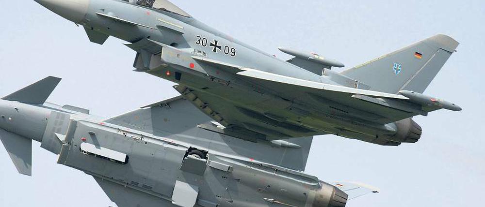 Knall-Ursache war der Überschallflug der Eurofighter westlich von Neuruppin.