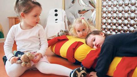 Mehr Platz für Kitakinder. Bis zum zweiten Quartal 2012 sollen knapp 1300 weitere Plätze in vorhandenen oder neugebauten Einrichtungen entstehen.