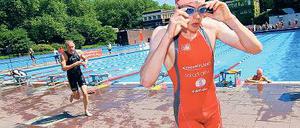 Setzt sich nicht unter Druck. Franz Lösch- ke startet nun bei den EM.